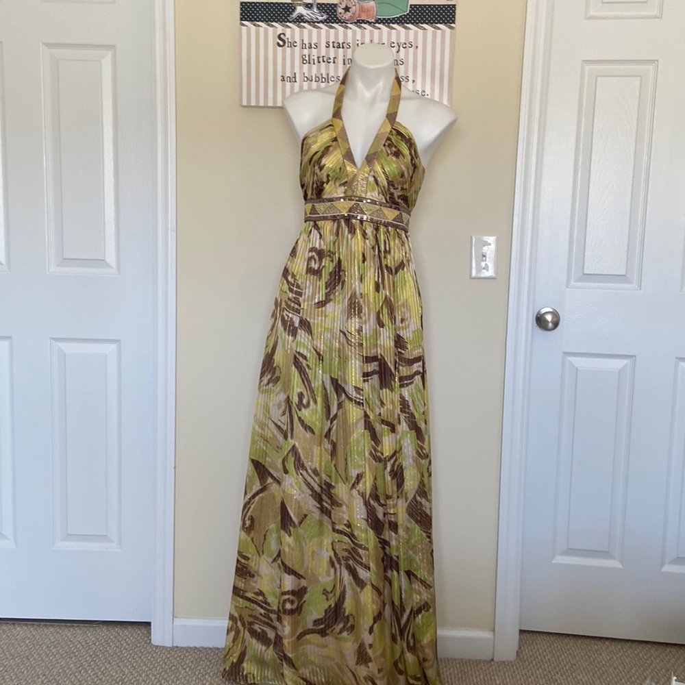 Stunning Halter Maxi Dress